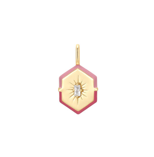 Pop Charms - Pendants - Silver / 14kt GP - Zirconia